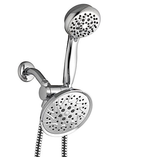 Waterpik VFC 133 653 PowerSpray 7 Mode Dual Rain Shower Head System