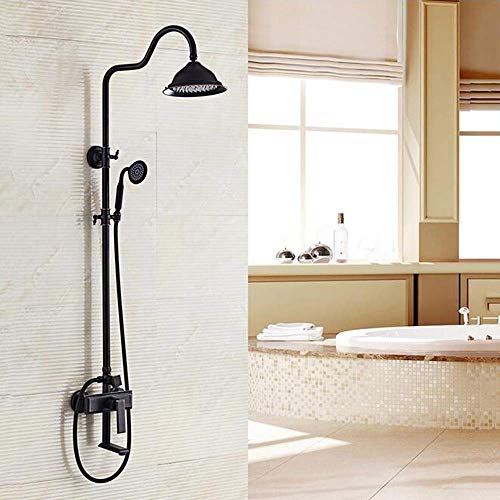 ZXY-NAN Handheld Showerheads Bathroom Luxury Rain Mixer Shower Combo Set Wall Mounted Rainfall Shower Head System Bathroom Accessories