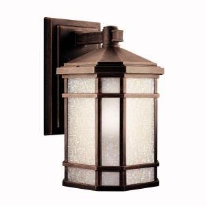 Kichler Lighting 11018pr Cameron 18-watt 1-light Fluorescent Energy Star Outdoor Wall Mount Prairie Rock With