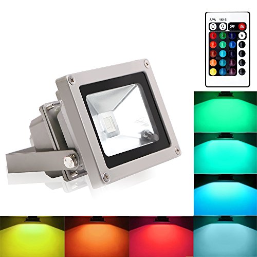 Blinngo Outdoor Led Flood Light 10w Waterproof Security Lights With Us 3-plug For Garden Scenic Spot Hotel