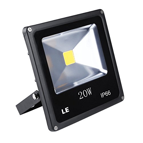 Le 20w Super Bright Outdoor Led Flood Lights 200w Halogen Bulb Equivalent Waterproof 1500lm Daylight White