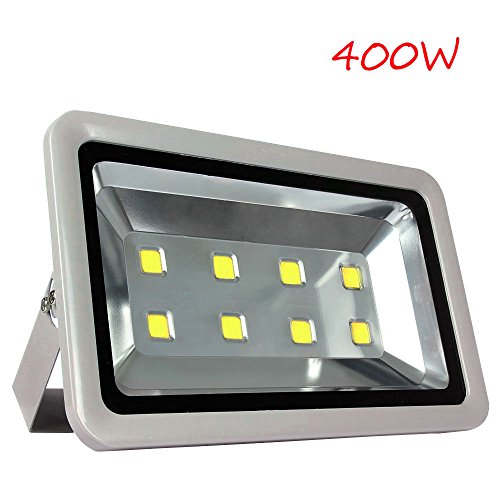Morsen Super Bright 400 Watts Led Flood Light 8led Chip Outdoor Lighting Fixture Lamp 40000lm Cool White Security