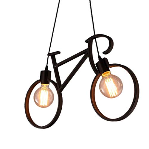 Ceiling Lights Indoor Ceiling Mount Ceiling Light Retro Bicycle Styling Chandelier Restaurant Cafe Ceiling Lamp Pendant Lighting Flush Bathroom Ceiling Light Size  M