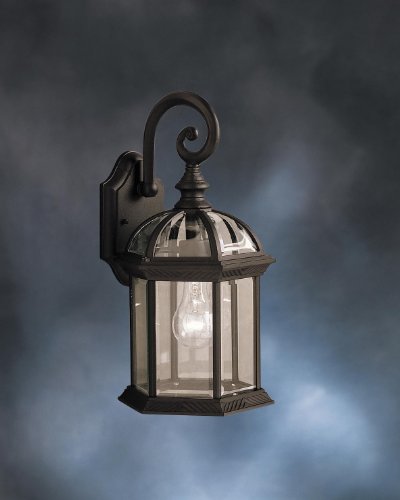 Kichler Lighting 9735bk Street Outdoor Sconce Black