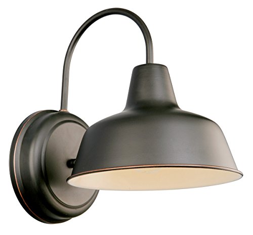 Design House 519504 Mason 1 Light Wall Light Oil Rubbed Bronze