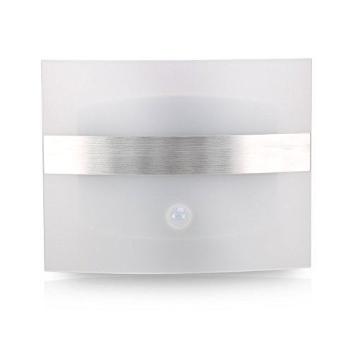 Z-edge Motion Sensor Activated Led Wall Sconce Night Light