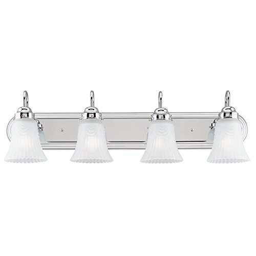 Westinghouse Lighting 6652300 4 Light Bracket Bathroom Light Fixture