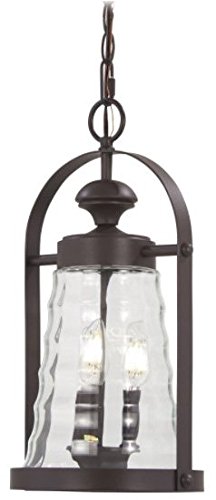 Minka Lavery Outdoor Pendant Lighting 72624-615B Sycamore Trail 3-Light 180 Watts Dorian Bronze