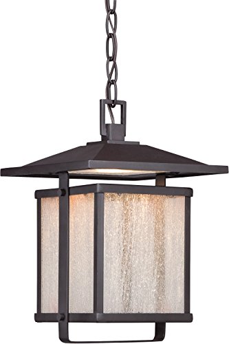 Minka Lavery Outdoor Pendant Lighting 8164-615B-L Hillsdale LED Ceiling Lighting for Patios Bronze