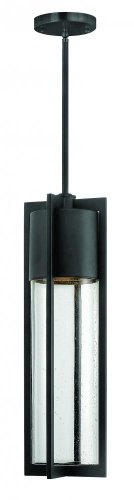 Hinkley Lighting 1322BK Shelter Outdoor Ceiling Light