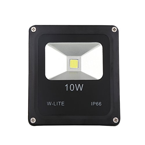 W-LITE10W Super Bright Outdoor LED Waterproof Security Lights Floodlight Spolight Landscape Lamp for Garden Yard Driveway ect