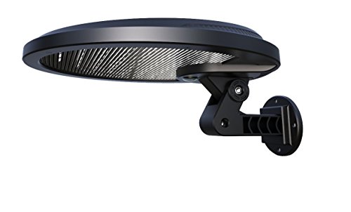 eLEDing 56 LED Super Bright Solar Powered Wireless Waterproof Motion Sensor Dusk to Dawn Wall Flood Light Outdoor Lamp for Yard Garden Patio Deck
