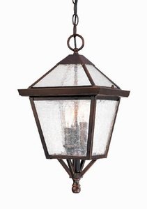 Acclaim 7626abz Bay Street Collection 3-light Outdoor Light Fixture Hanging Lantern Architectural Bronze