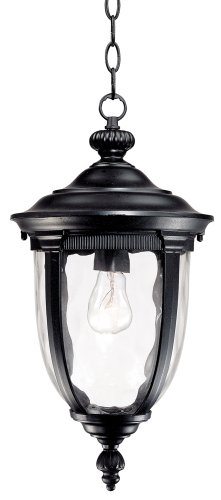 Bellagio 18 High Black Outdoor Hanging Light