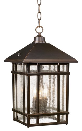 J du J Sierra Craftsman Outdoor Hanging Light