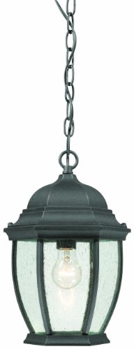 Thomas Lighting Sl92337 Covington Outdoor Hanging Lantern Black