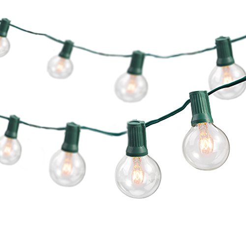 Globe String Lights With G40 Bulbs 26ft By Taotronics - Connectable Outdoor Garden Party Bistro Market Cafe