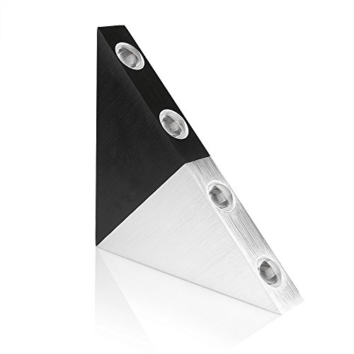 Lemonbest&reg Modern Triangle 5w Led Wall Sconce Light Fixture Indoor Hallway Up Down Wall Lamp Spot Light Aluminum