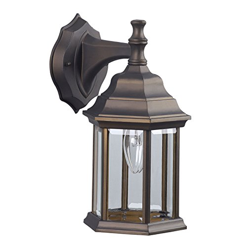 Oil Rubbed Bronze Outdoor Exterior Wall Lantern Light Fixture Sconce Lighting