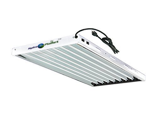 Hydroplanet™ T5 4ft 8lamp Fluorescent Ho Bulbs Included For Indoor Horticulture Gardening T5 Grow Lights Fixtures