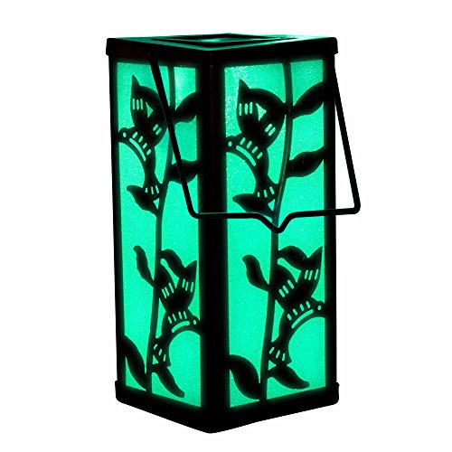 Solar Hanging Lantern Hummingbird Garden Decoration Outdoor Color Changing Light For Home Patio Deck Lawn Yard Decor by SolarDuke