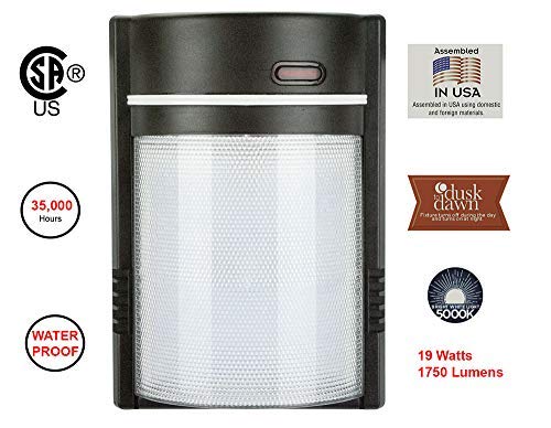 LED Wall Light 19 Watts5000K Color -Super Bright White Light- Contemporary Light Fixture designre