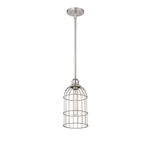 Savoy House Lighting 7-5062-1-SN Casual Lifestyle 1-Light Mini Pendant Satin Nickel Finish by Savoy House