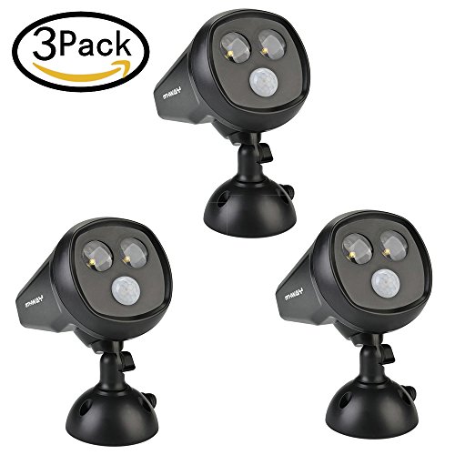 Reliable Motion Sensor Solar Backyard Lights OTHWAY Super Bright Outdoor Lighting