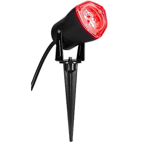 Gemmy 354 in Red LED Outdoor Spot Light