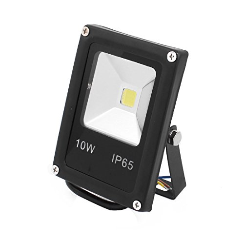 uxcell AC 85-265V 10W LED Flood Light Lamp Outdoor Spot Light Waterproof Pure White