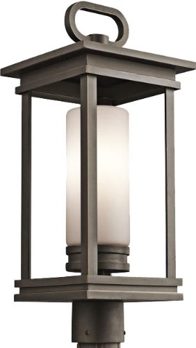 Kichler 49478RZ South Hope Cast Aluminum Outdoor Post Lighting 100 Total Watts Olde Bronze