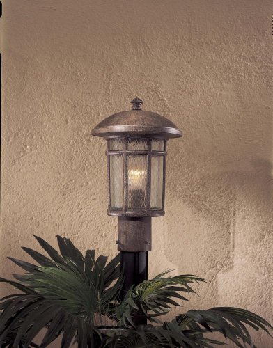 Minka Lavery Outdoor 8256-61 Cranston Outdoor Post Lighting 75 Total Watts Rust