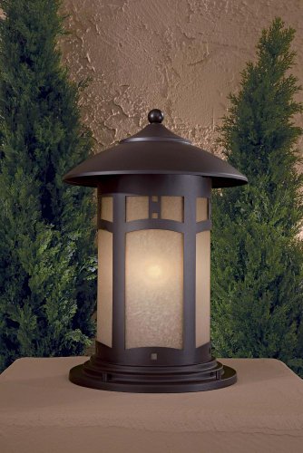 Minka Lavery Outdoor 8725-A615B Beacon Rhodes Outdoor Post Lighting 180 Total Watts Bronze
