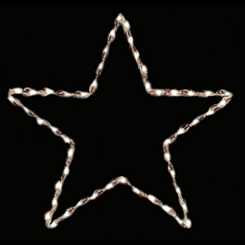 27 inch Outdoor Star outline Nativity Christmas Display - 50 Bulbs