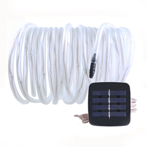 Ehome Solar Rope Lights 100led 39ft Waterproof Outdoor Decorative Flexible Light For Patio Garden Lawn Party Tree