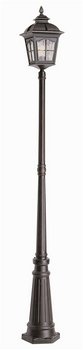 Trans Globe Lighting 5423 Ar 86-14-inch 3-light Outdoor Single Pole Light Antique Rust