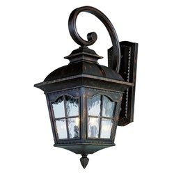 Trans Globe Lighting 5429 Ar 21-12-inch 2-light Outdoor Small Wall Lantern Antique Rust