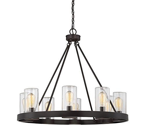 Savoy House Inman 8-Light Outdoor Chandelier in English Bronze 1-1130-8-13