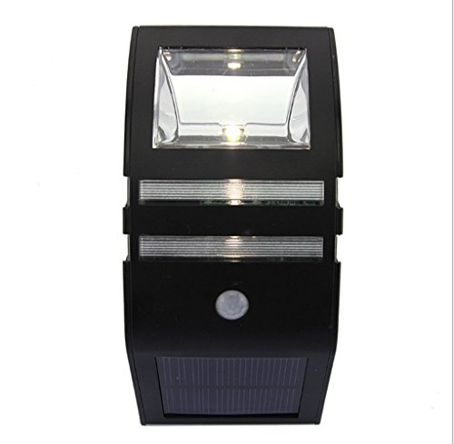 Solar Light Stainless Steel LED Intelligent Sensor Lamps For Outdoor Wall Of Yard Garden