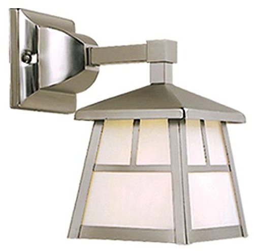 Vaxcel Ow14663st Mission 6-inch Outdoor Wall Light Stainless Steel