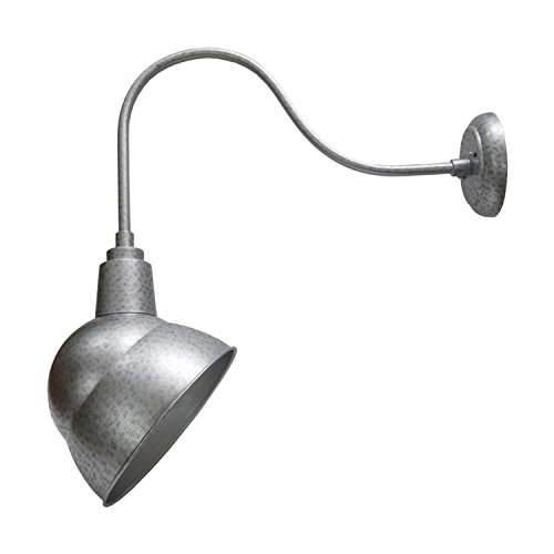 AA Warehousing EL3395MIS9 1 Outdoor Wall Mounted Lighting Silver