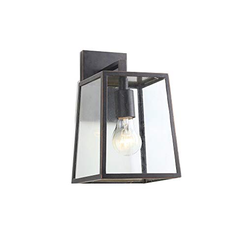 Trey 1 Light Outdoor Wall Mounted Lighting Modern Contemporary Bronze Dimmable