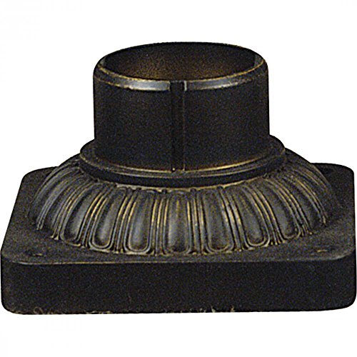 Quoizel PM9300Z Outdoor Lighting Pier Mount with Medici Bronze Finish