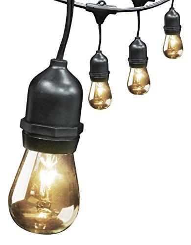 Feit Electric 72041 30' 10-socket, 15 Bulbs, Outdoor String Light Set