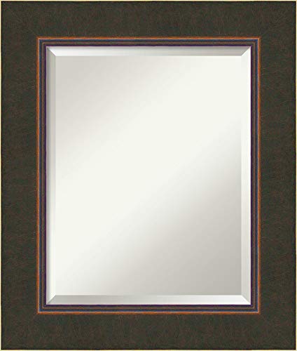 Amanti Art Framed Mirrors for Wall  Milano Bronze Mirror for Wall  Solid Wood Wall Mirrors  Small Wall Mirror 2238 x 2638