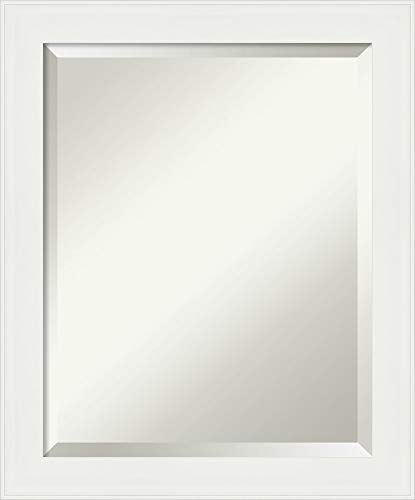 Framed Vanity Mirror  Bathroom Mirrors for Wall  Vanity White Narrow Mirror  Wall Mounted Mirror  Small Mirror  2338 x 1938