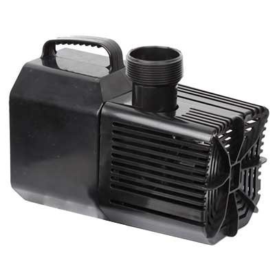 Beckett Waterfall Pump with Auto-Shutoff 2100 gph with FREE Green Vista Protective Pump Bag 3000 Value