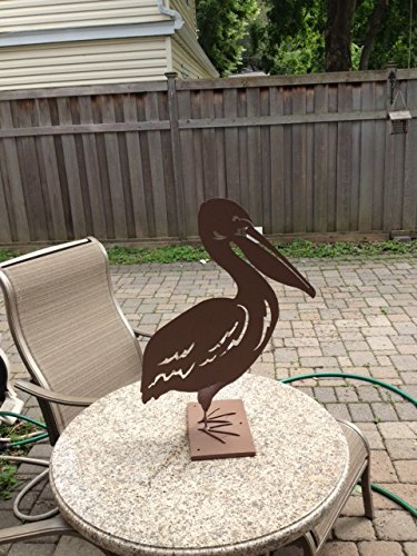 Metal Garden Art-pelican