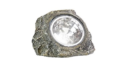 4 Pack Solar Rock Outdoor Garden Accent Pathway Deck Patio LED Spot Light