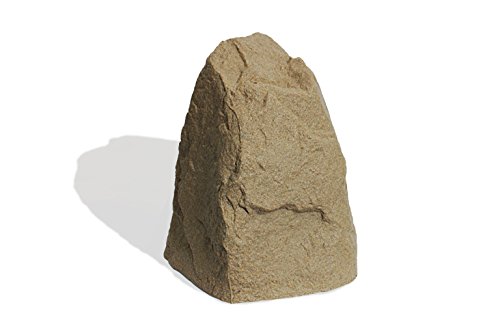 Algreen Products Receptacle Poly Rock Cover And Decorative Garden Accent 215 X 18 X 16-inch Sandstone